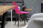 Różowe krzesło Eames DSW // K2