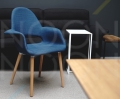 Tapicerowany fotel Classic Blue K17